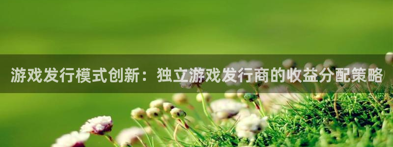 广州新宝GG投资管理顾问有限公司：游戏发行模式创新：独立游戏发行商的收益分配策略
